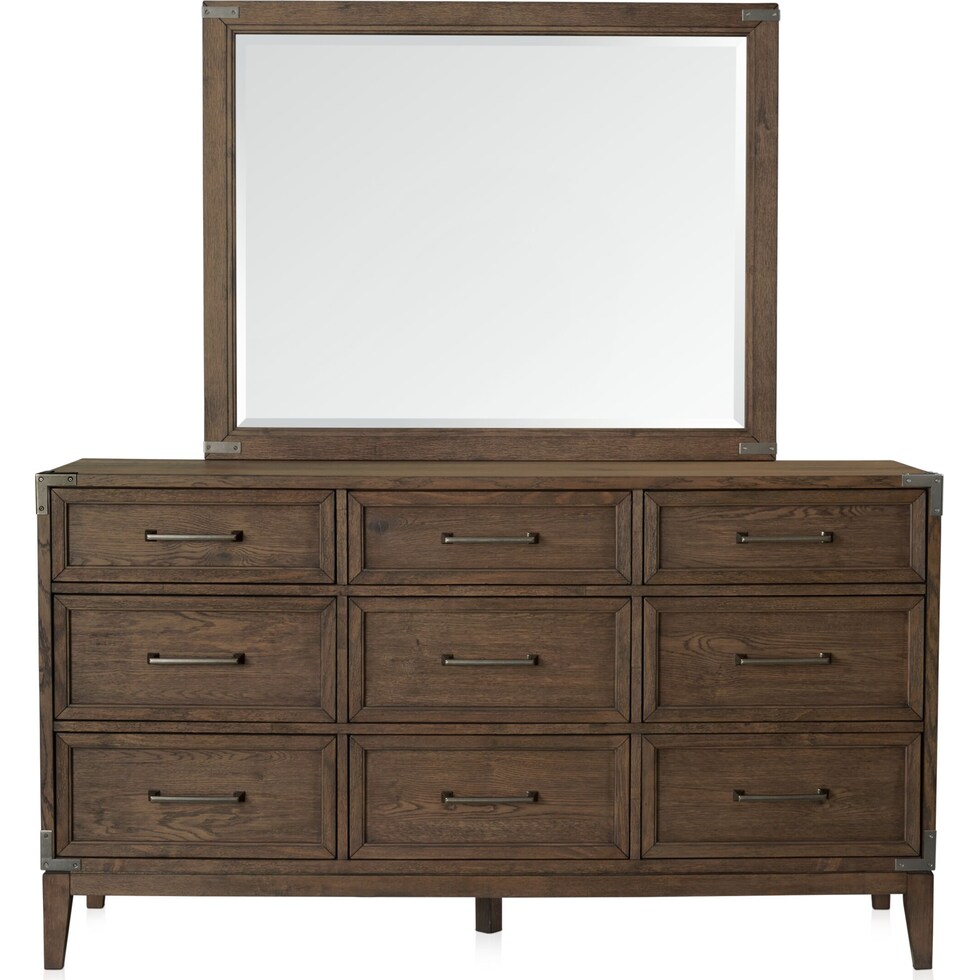 madrid dark brown  pc king bedroom   