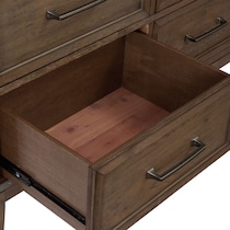 madrid dark brown  pc king bedroom   