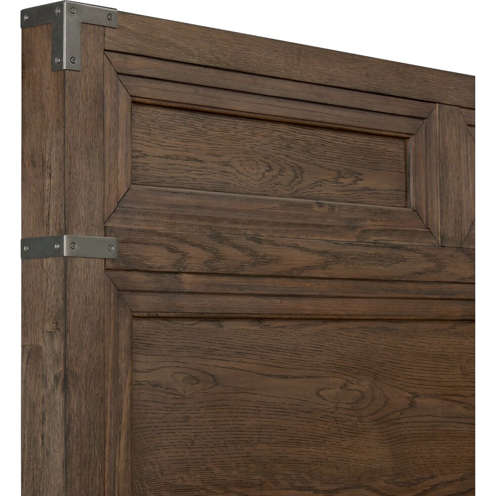 madrid light brown  pc king bedroom   