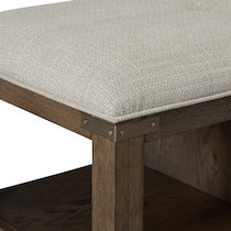 madrid light brown  pc queen bedroom   