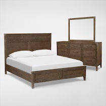 madrid light brown  pc queen bedroom web   