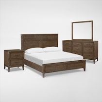 madrid light brown  pc queen bedroom web   