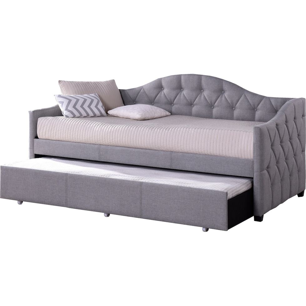 mae gray twin daybed with trundle   