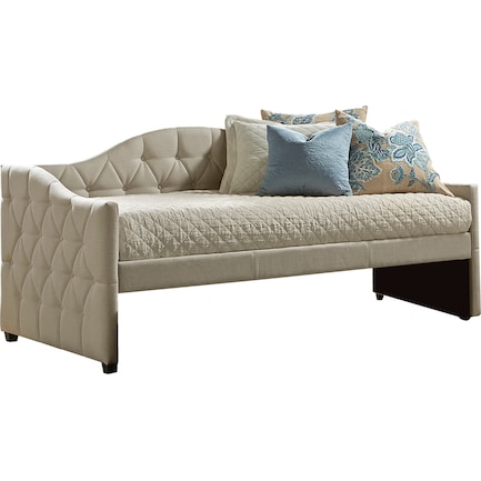 Mae Twin Upholstered Daybed - Beige