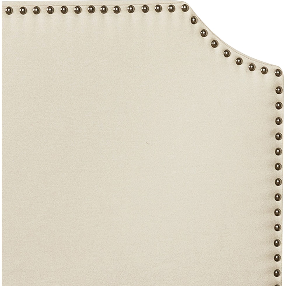 maeve white queen upholstered bed   