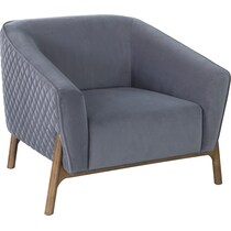magdalene gray accent chair   