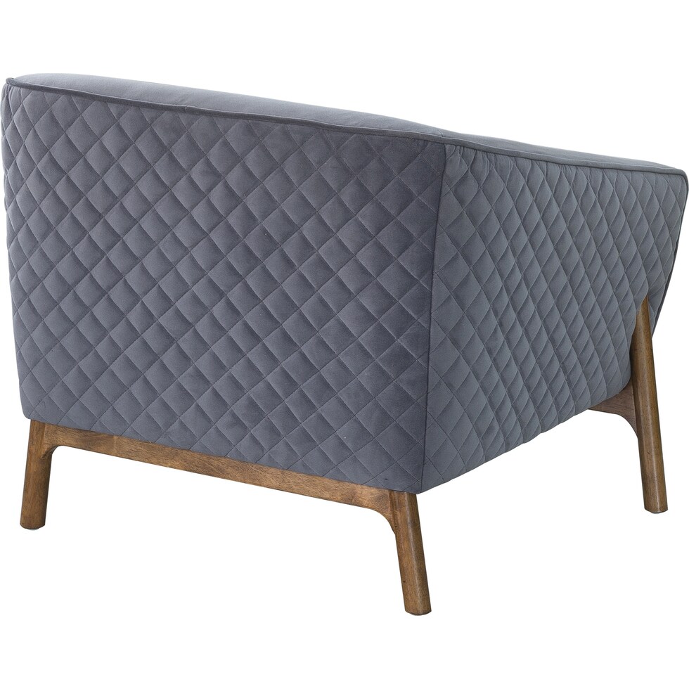 magdalene gray accent chair   