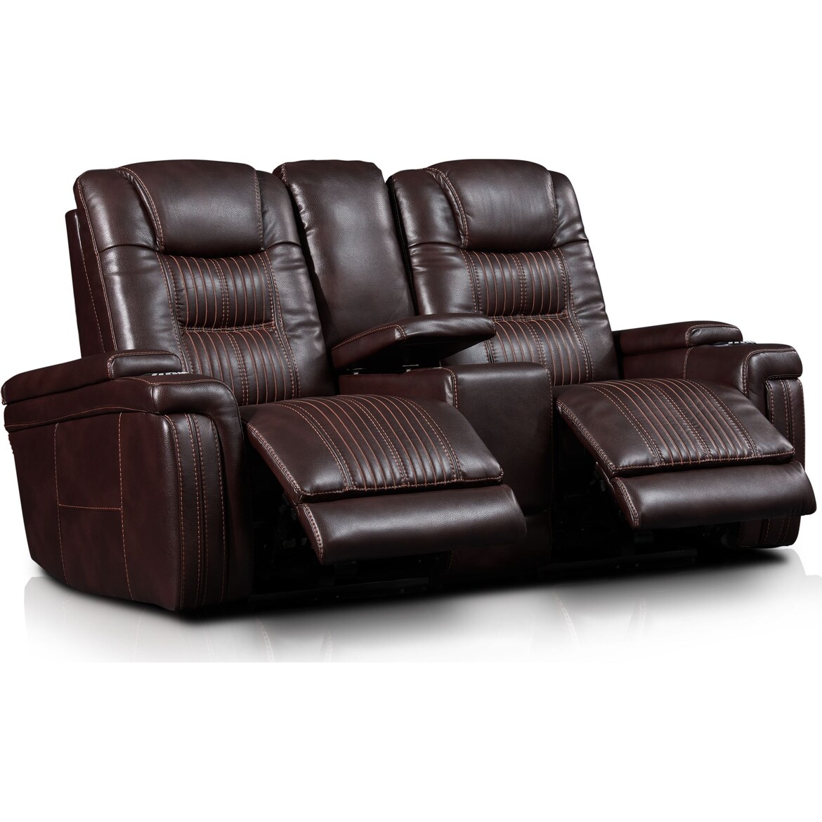 Magnus 3Piece TriplePower Reclining Sofa with Console