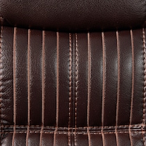 magnus dark brown power recliner   