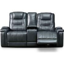 magnus gray  pc power reclining sofa   