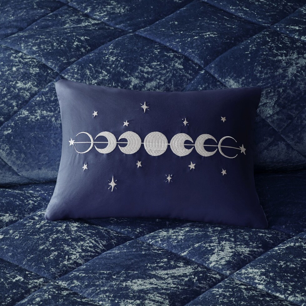 maisie blue twin bedding set   