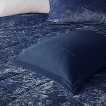 maisie blue twin bedding set   