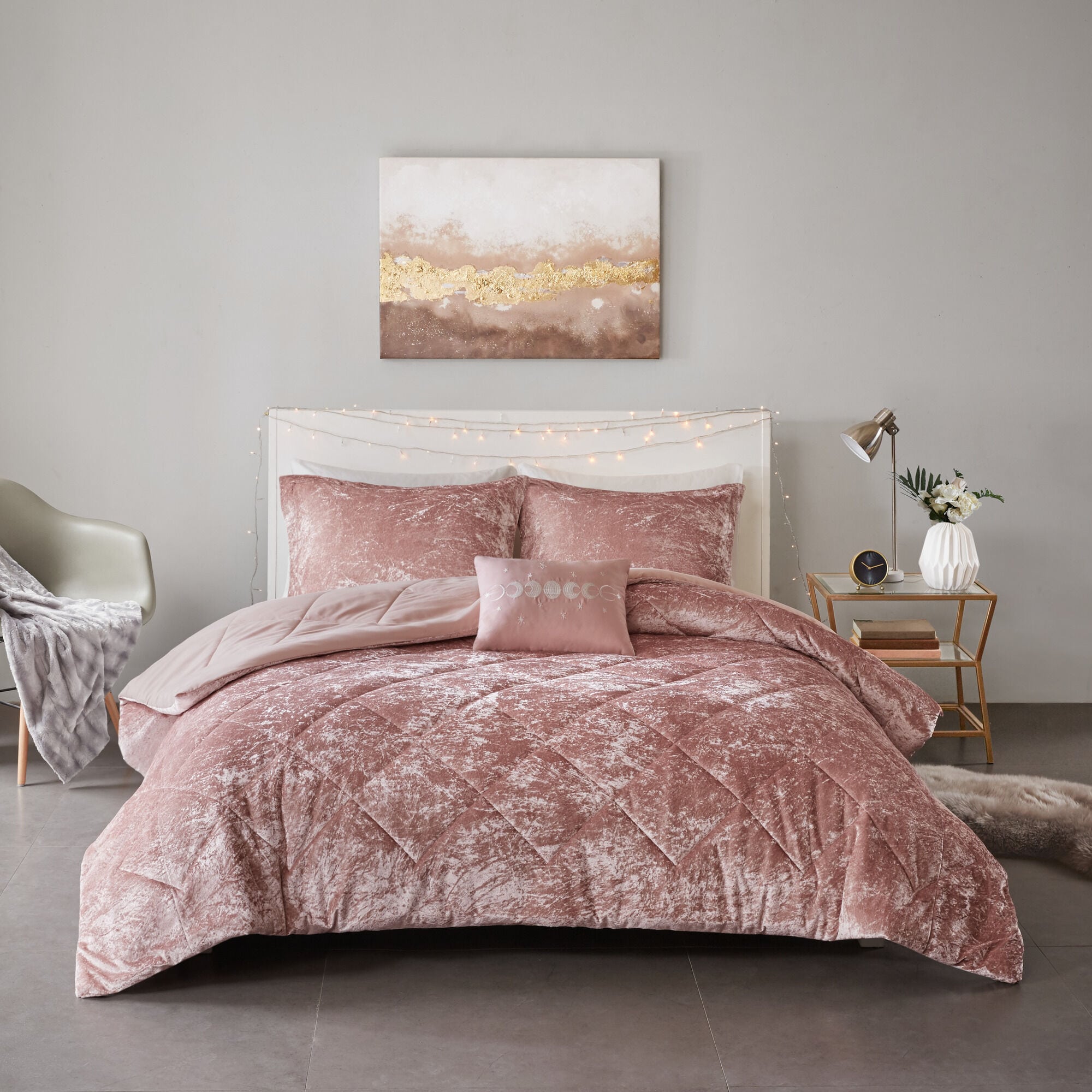 UGG® Maisie 3-Piece shops Full/Queen Comforter Set in Pink