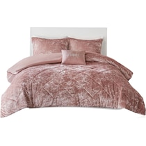 maisie pink full queen bedding set   