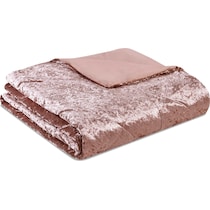 maisie pink full queen bedding set   