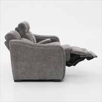 majestic gray loveseat   