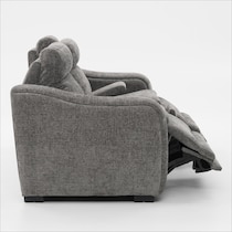 majestic gray loveseat   