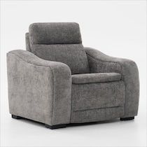 majestic gray recliner   