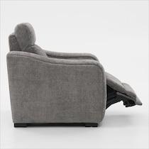 majestic gray recliner   