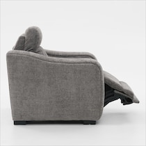 majestic gray recliner   