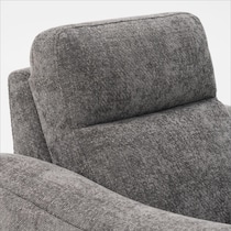 majestic gray recliner   