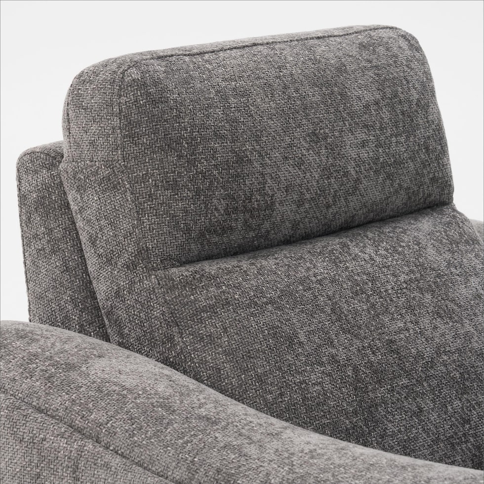 majestic gray recliner   