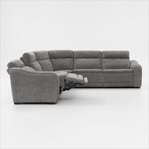 majestic gray sectional   