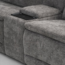 majestic gray sectional   