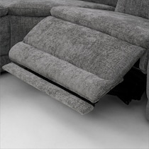 majestic gray sectional   
