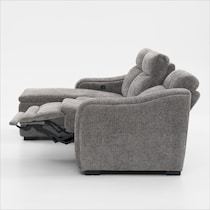 majestic gray sectional   
