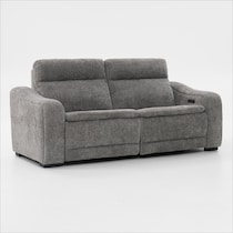 majestic gray sofa   