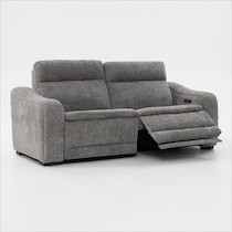 majestic gray sofa   