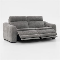 majestic gray sofa   