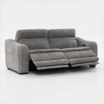 majestic gray sofa   