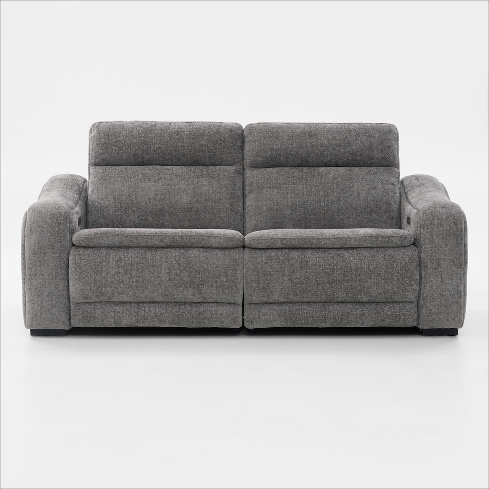 majestic gray sofa   