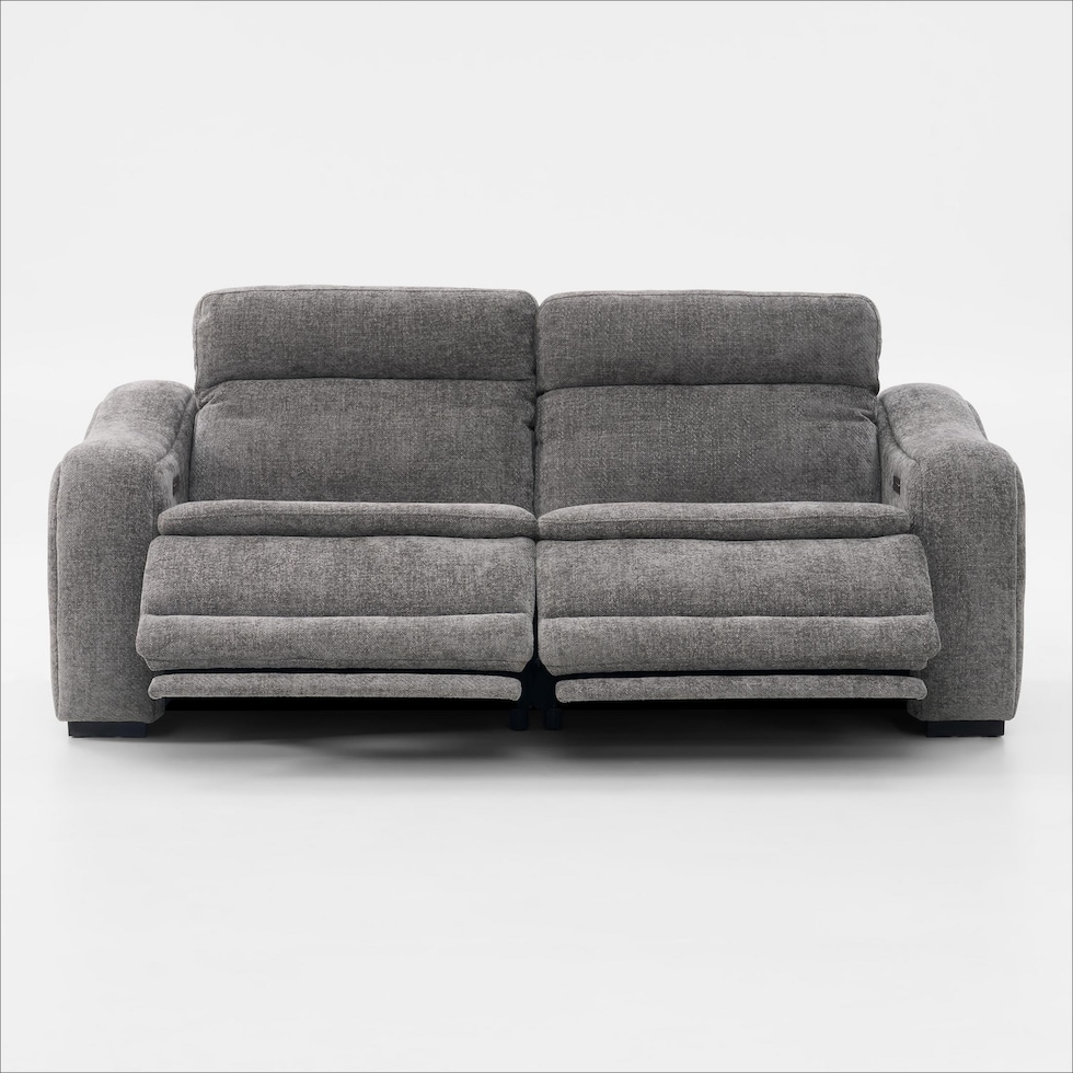 majestic gray sofa   