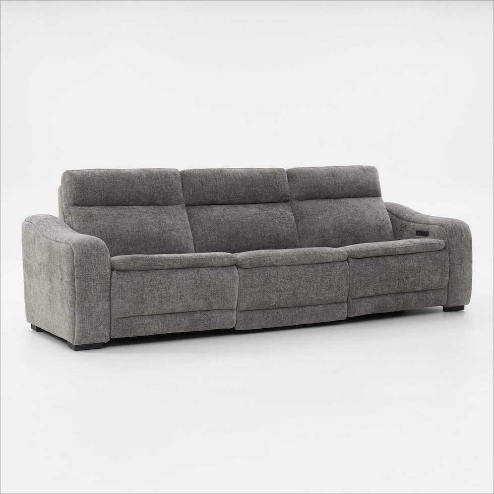 majestic gray sofa   