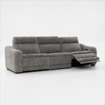 majestic gray sofa   