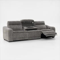 majestic gray sofa   