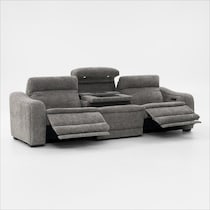 majestic gray sofa   