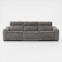majestic gray sofa   