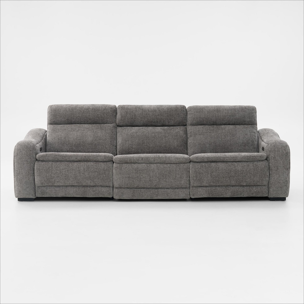 majestic gray sofa   