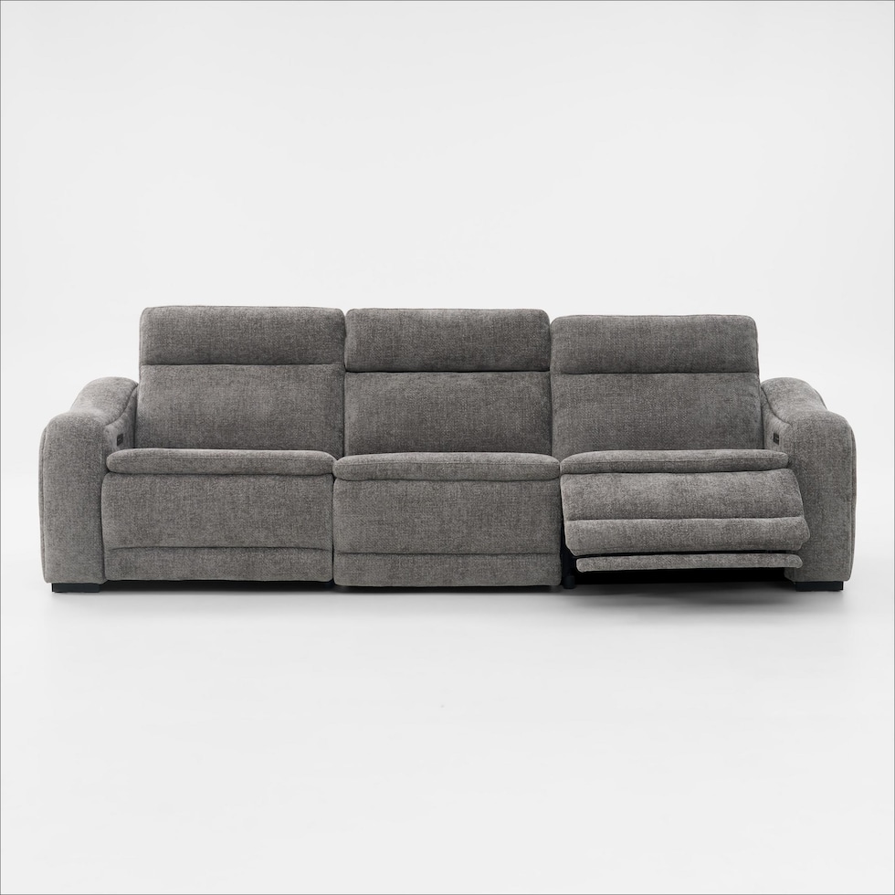 majestic gray sofa   