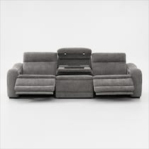 majestic gray sofa   