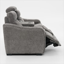 majestic gray sofa   