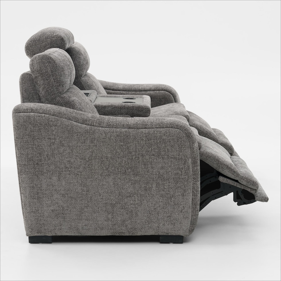 majestic gray sofa   
