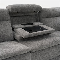 majestic gray sofa   