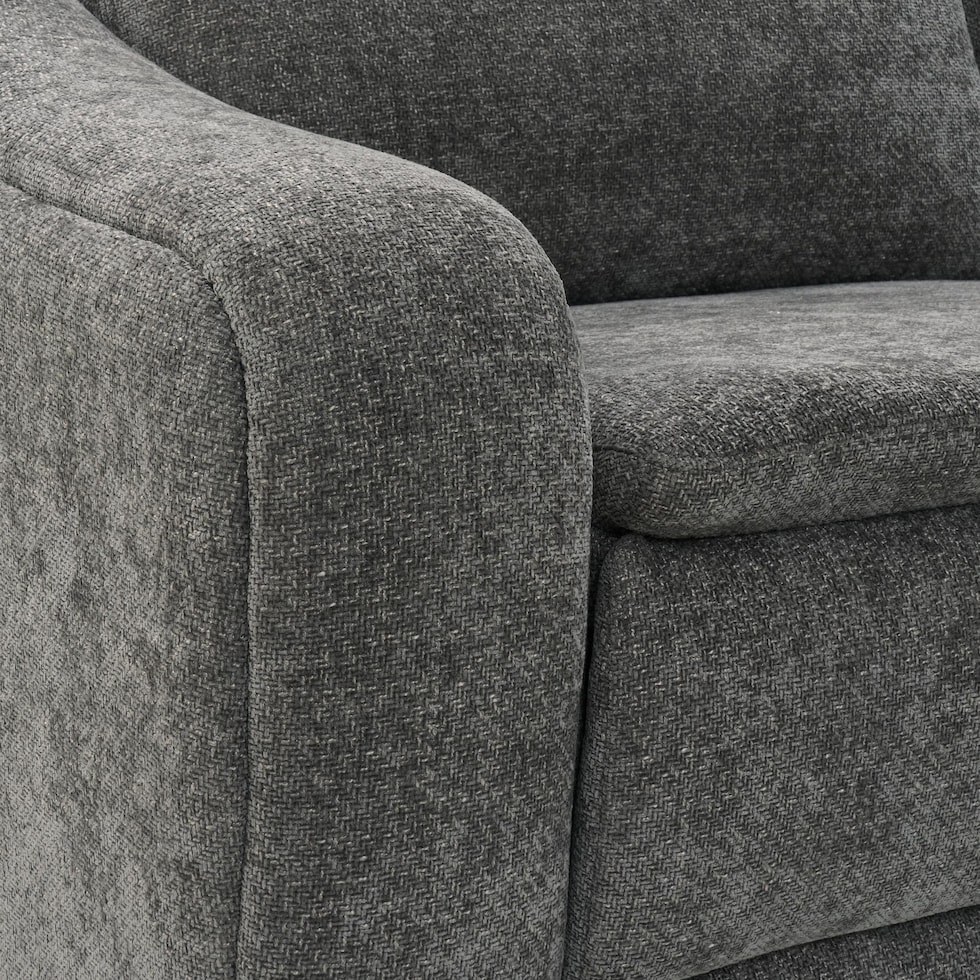 majestic gray sofa   