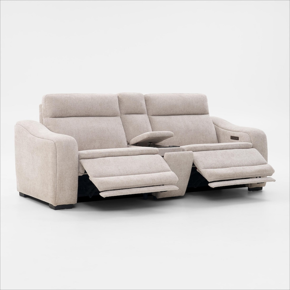 majestic neutral loveseat   