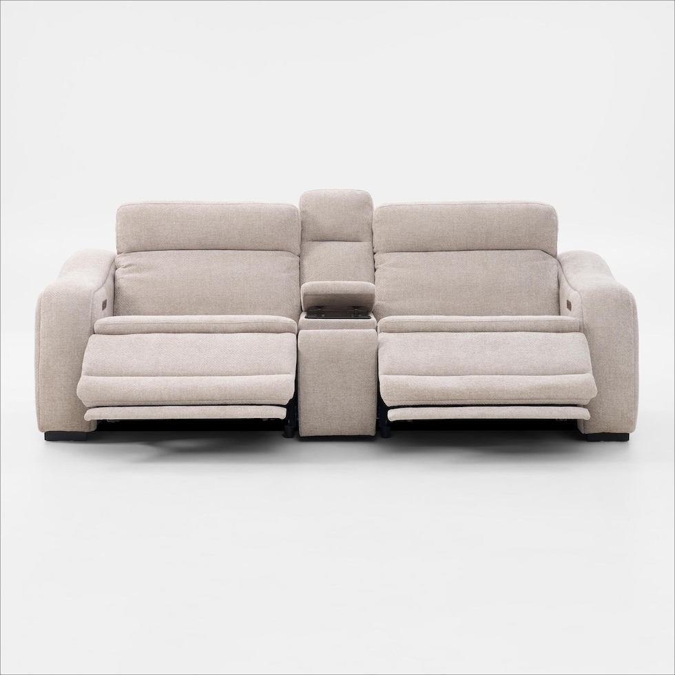 majestic neutral loveseat   